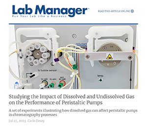 Studying the Impact of Dissolved and Undissolved Gas on the Performance of Peristaltic Pumps